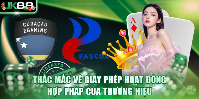 Thắc mắc về giấy phép hoạt động hợp pháp của thương hiệu